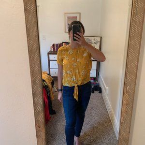 Madewell Floral Shirt